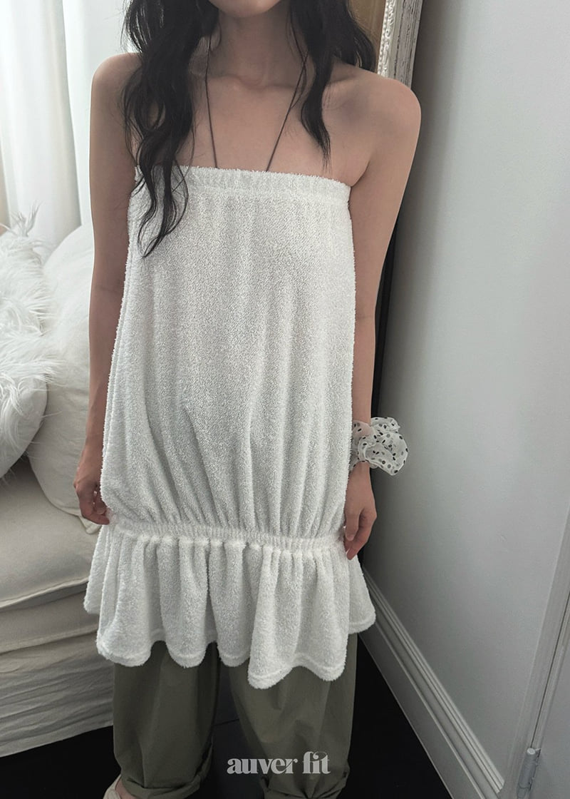 Auver_Fit - Korean Women Fashion - #thatsdarling - Terry Top One-piece - 9