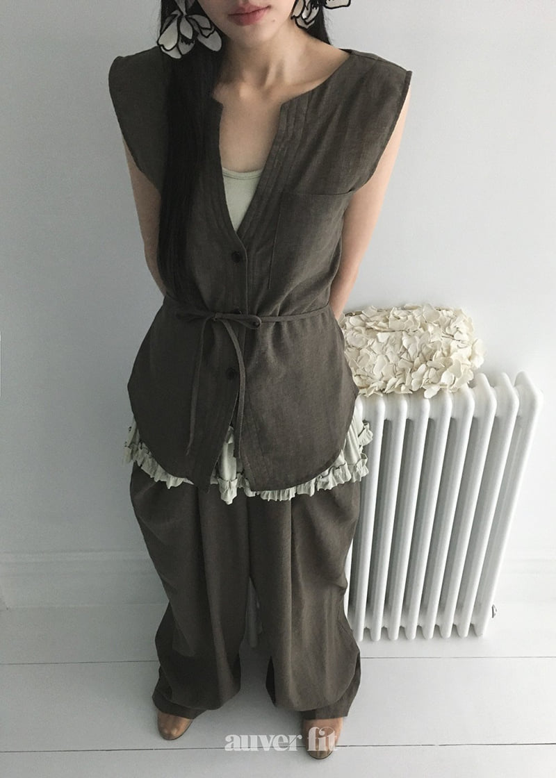 Auver_Fit - Korean Women Fashion - #womensfashion - Country Linen Pants - 10