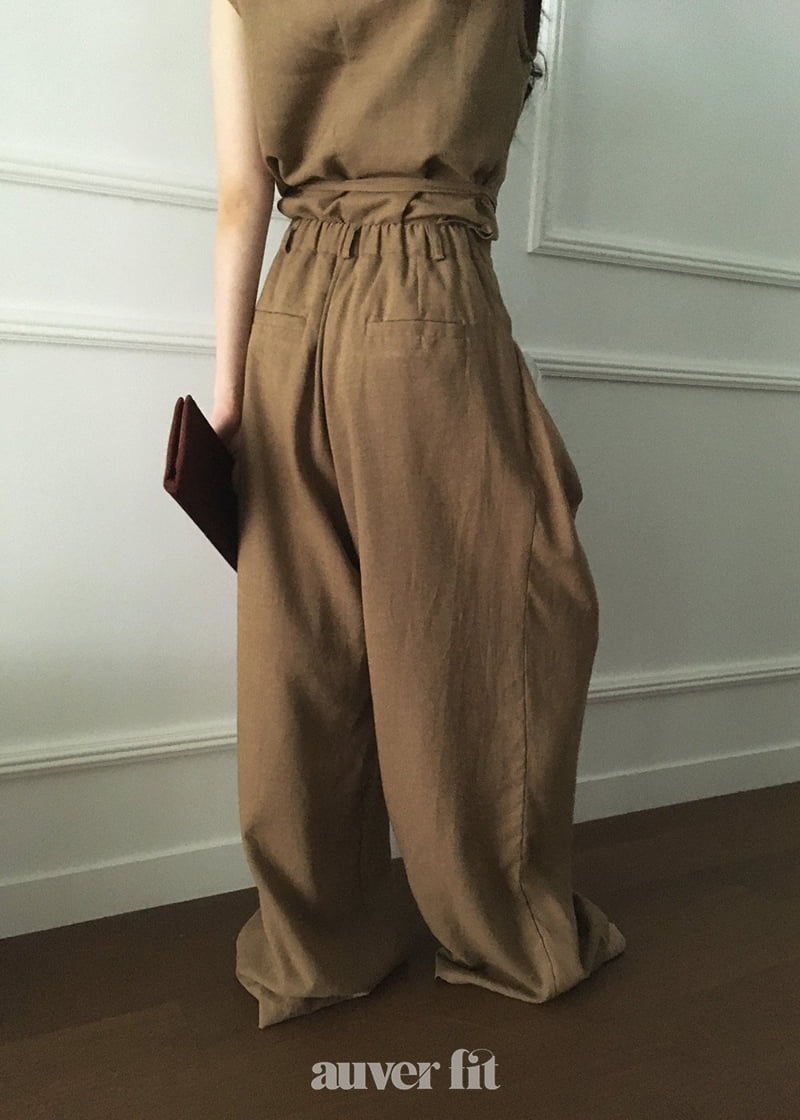 Auver_Fit - Korean Women Fashion - #momslook - Country Linen Pants - 4