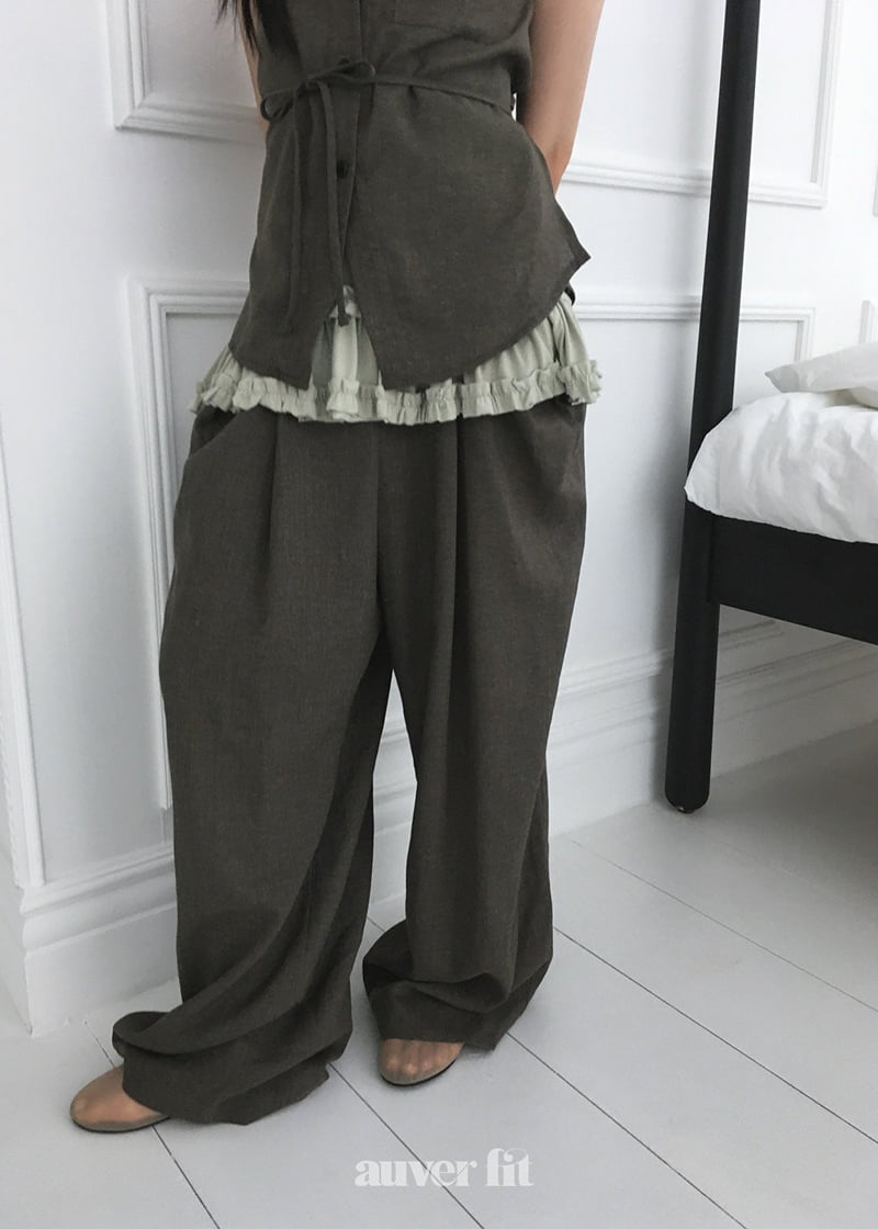Auver_Fit - Korean Women Fashion - #womensfashion - Country Linen Pants - 8
