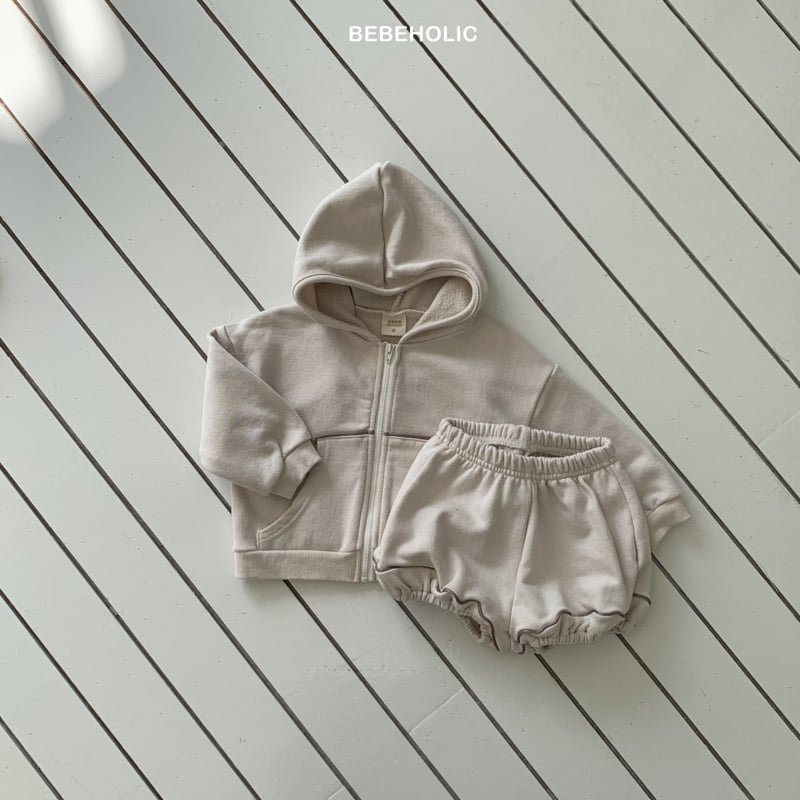 Bebe Holic - Korean Baby Fashion - #babyboutique - Stripe Zip-up Hoodie - 8