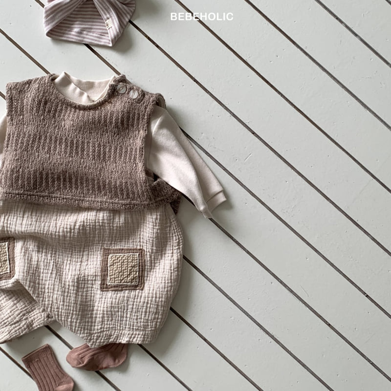 Bebe Holic - Korean Baby Fashion - #babyboutique - Luca Knit Vest - 7