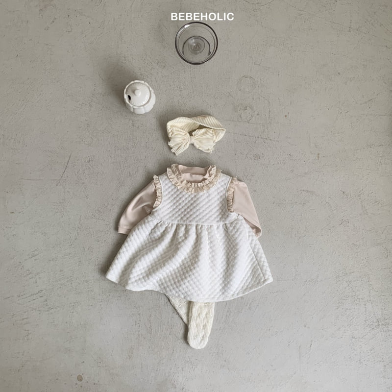 Bebe Holic - Korean Baby Fashion - #babyboutique - Pure Lace One-piece - 5