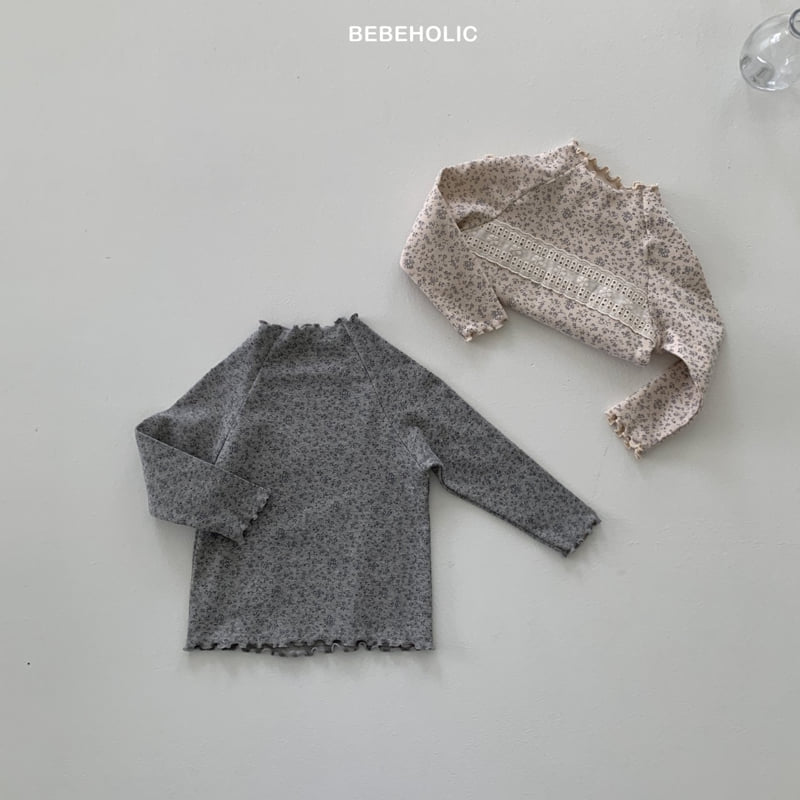 Bebe Holic - Korean Baby Fashion - #babyboutiqueclothing - Flora Lace Tee - 9