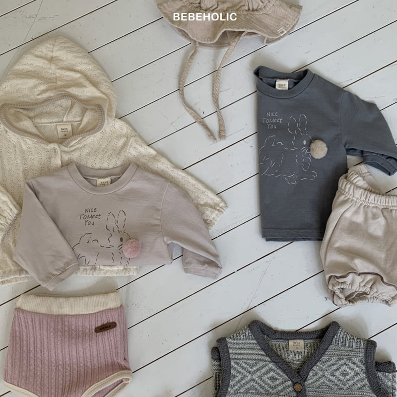 Bebe Holic - Korean Baby Fashion - #babyboutique - Rabbit Ball Tee - 4