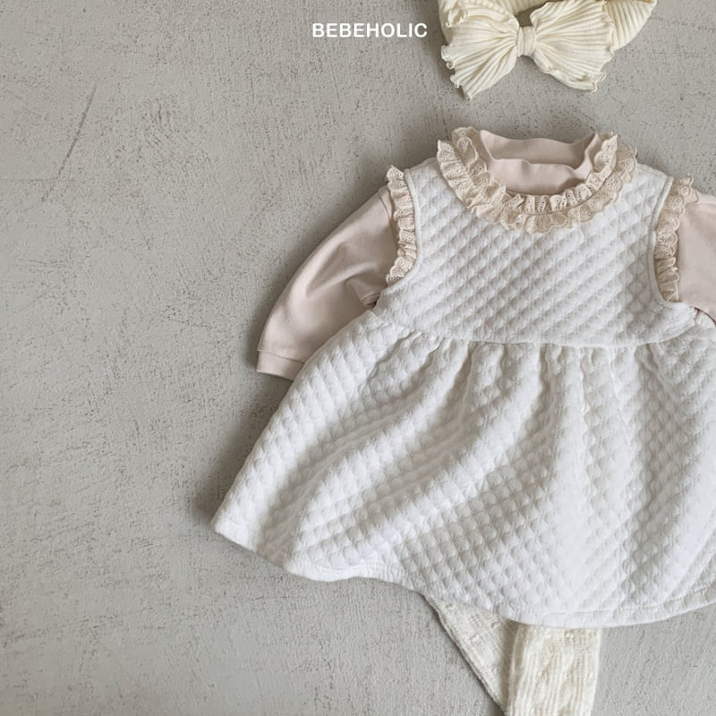 Bebe Holic - Korean Baby Fashion - #babyboutiqueclothing - Pure Lace One-piece - 6