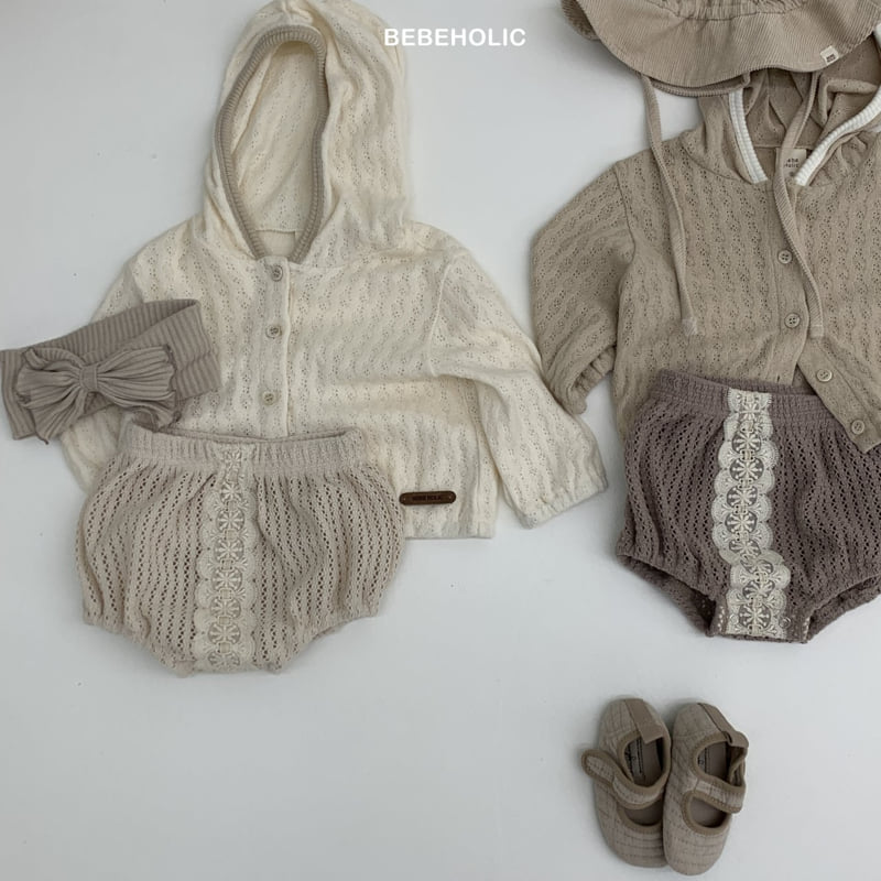 Bebe Holic - Korean Baby Fashion - #babyboutiqueclothing - Benjamin Lace Bloomer - 2