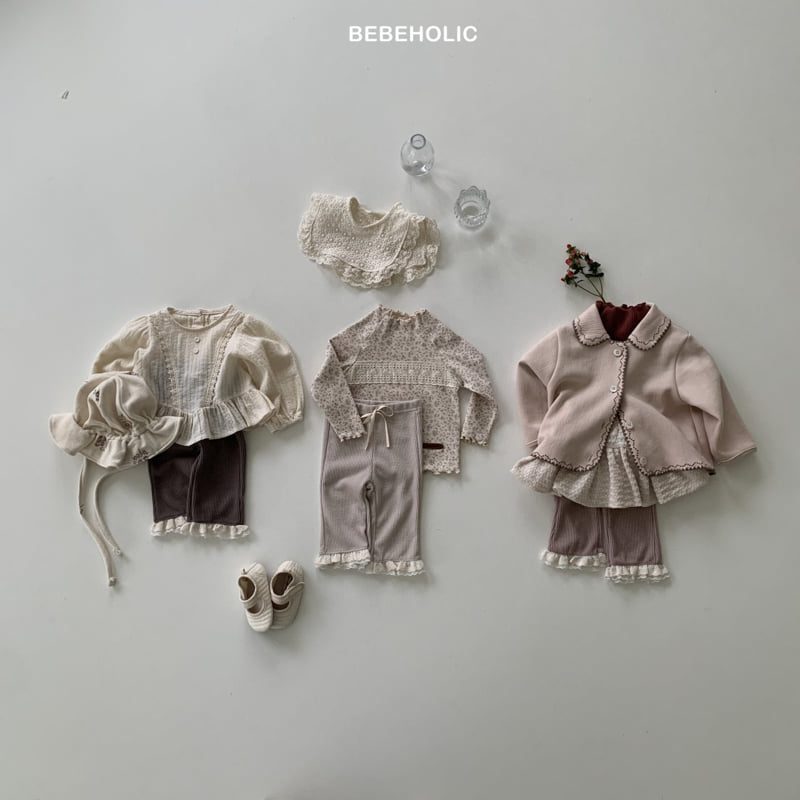 Bebe Holic - Korean Baby Fashion - #babyboutiqueclothing - Double Lace Bootcut