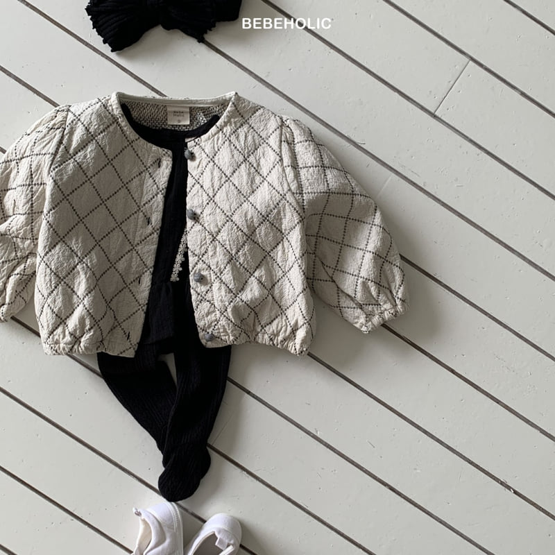 Bebe Holic - Korean Baby Fashion - #babyclothing - Diamond Cardigan - 8