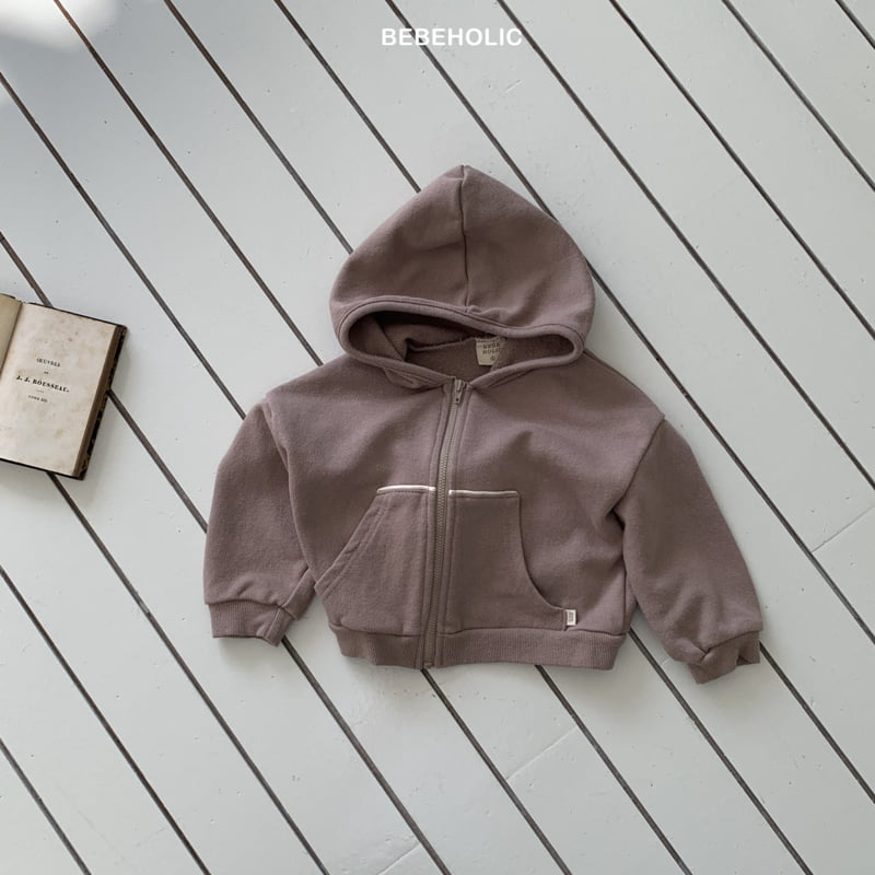 Bebe Holic - Korean Baby Fashion - #babyfashion - Stripe Zip-up Hoodie - 12