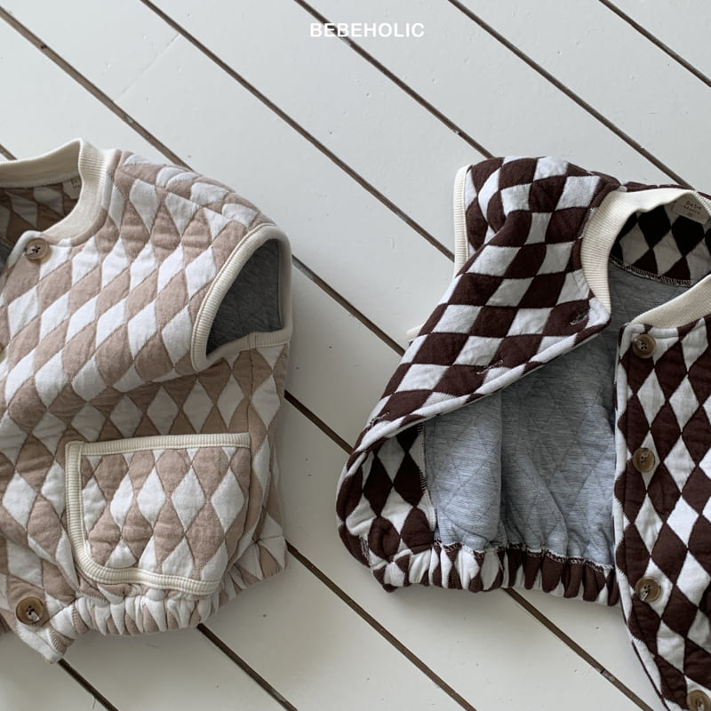 Bebe Holic - Korean Baby Fashion - #babyfashion - Diamond Vest - 9