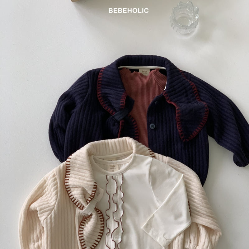 Bebe Holic - Korean Baby Fashion - #babyfashion - Roni Collar Cardigan - 10