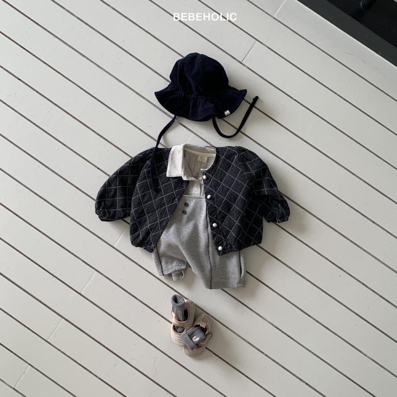Bebe Holic - Korean Baby Fashion - #babyfashion - Diamond Cardigan - 9