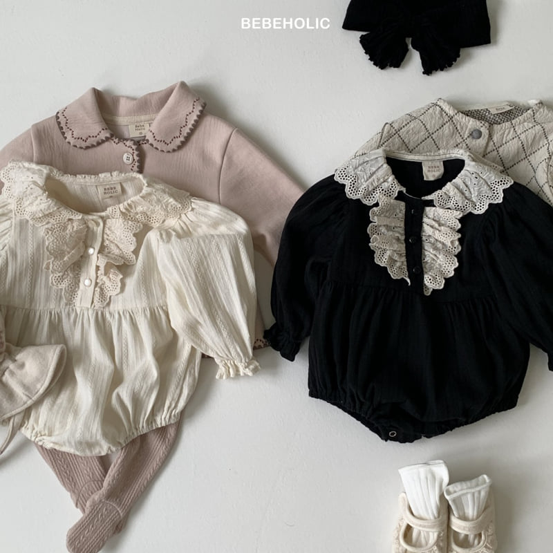 Bebe Holic - Korean Baby Fashion - #babyfashion - Prim Lace Suit - 2