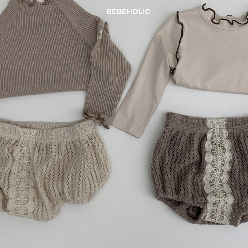 Bebe Holic - Korean Baby Fashion - #babyclothing - Benjamin Lace Bloomer - 4