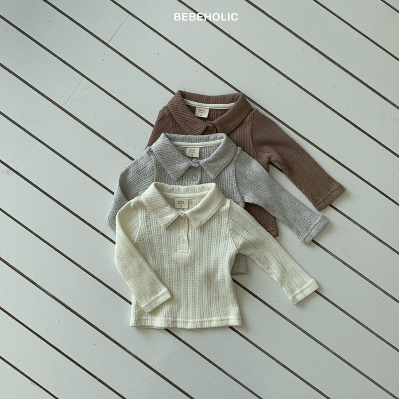 Bebe Holic - Korean Baby Fashion - #babyfever - Acon Henley Tee - 9