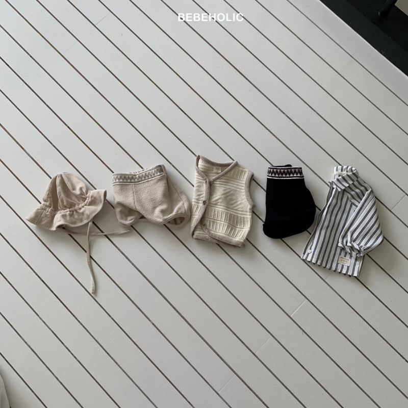 Bebe Holic - Korean Baby Fashion - #babyfever - Zigzag Pants - 3
