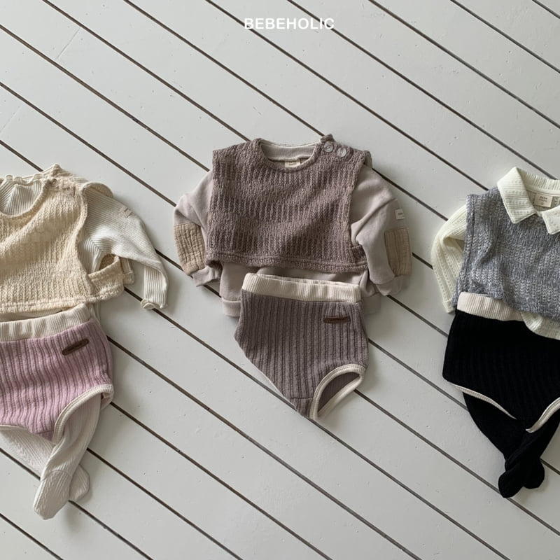 Bebe Holic - Korean Baby Fashion - #babyfever - Colorblock Bloomer - 2