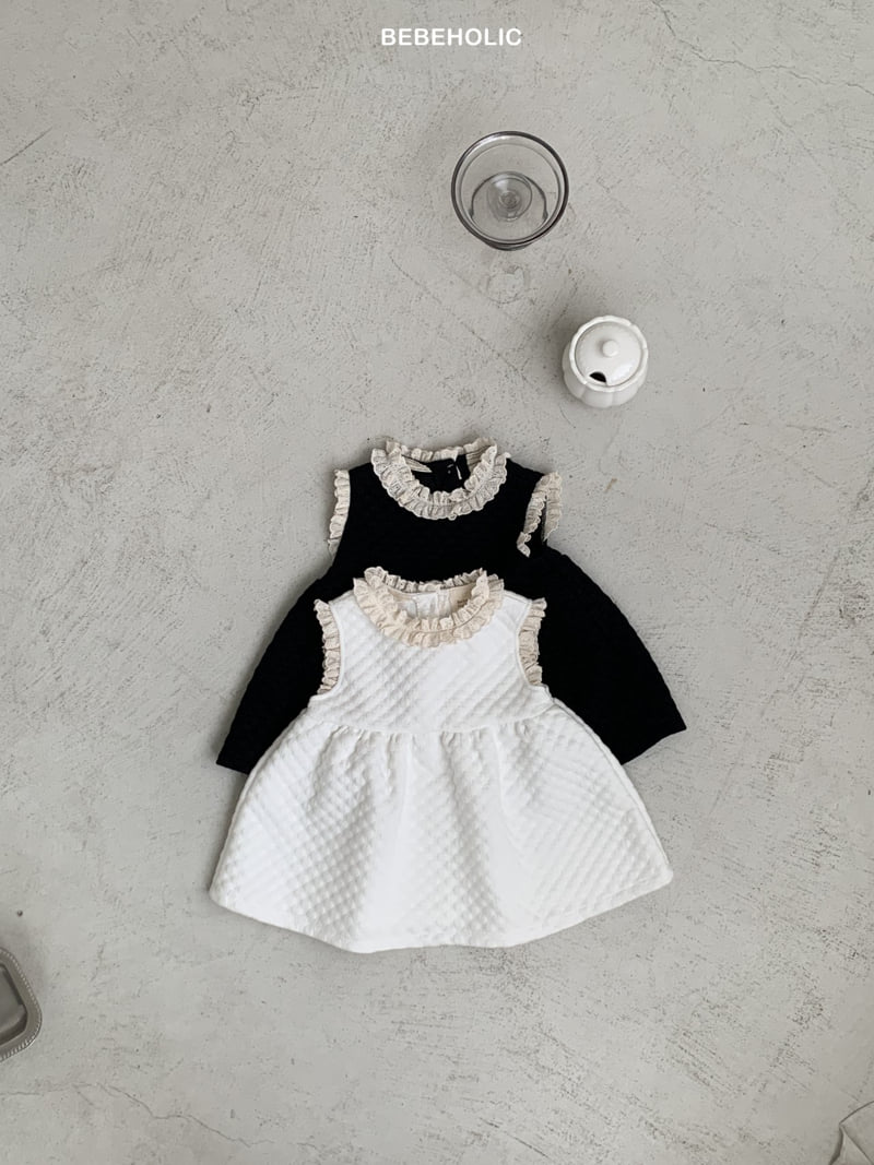 Bebe Holic - Korean Baby Fashion - #babyfever - Pure Lace One-piece - 9