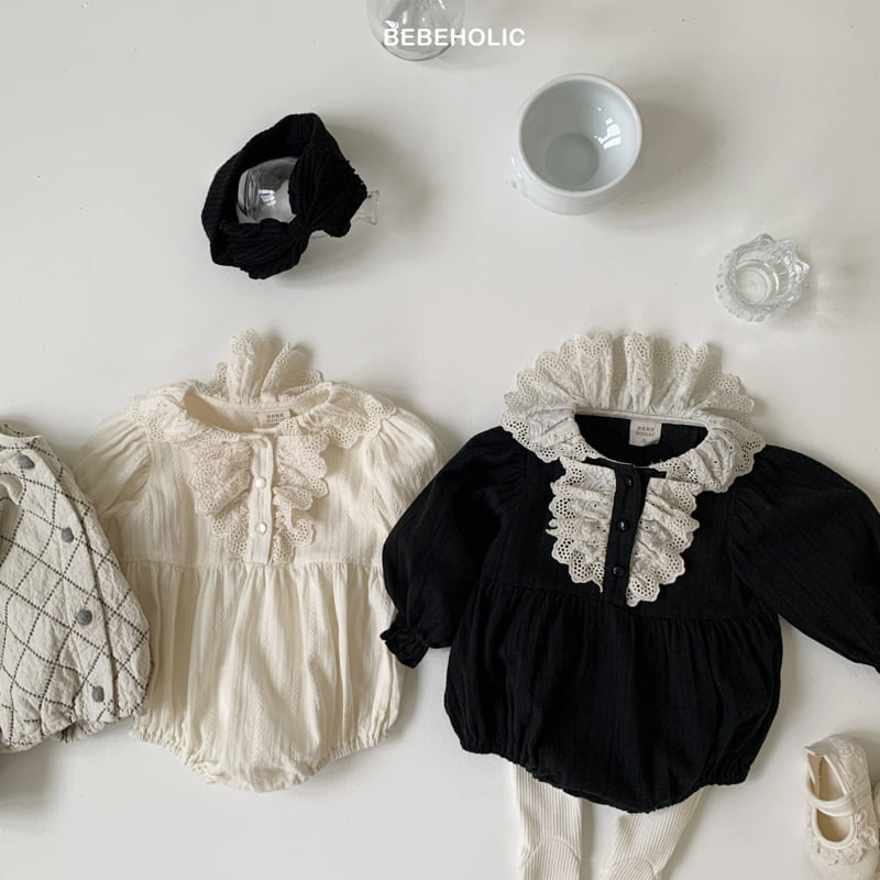 Bebe Holic - Korean Baby Fashion - #babyfever - Prim Lace Suit - 3