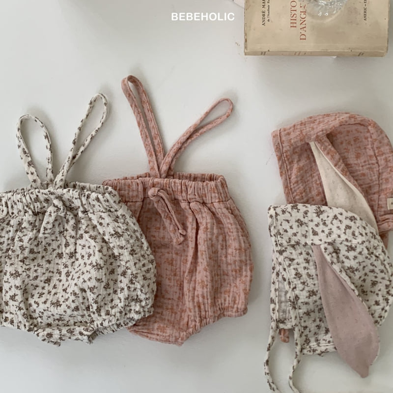 Bebe Holic - Korean Baby Fashion - #babyfever - Rabbit Bonnet Set - 10