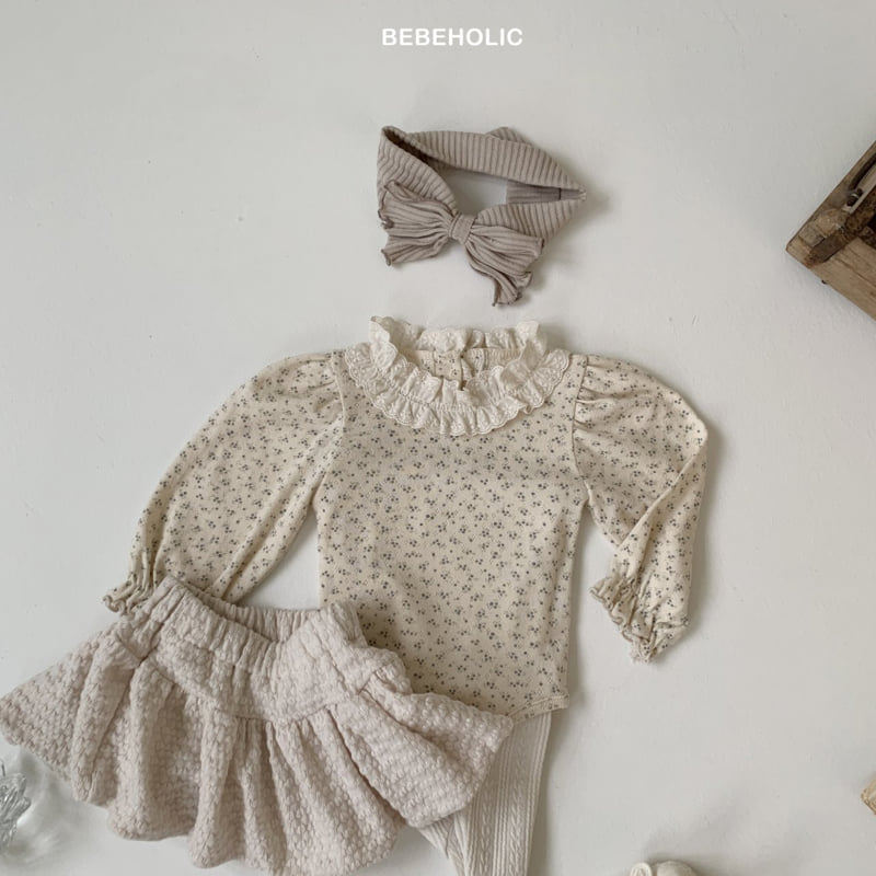 Bebe Holic - Korean Baby Fashion - #babygirlfashion - Ally Flower Suit - 5