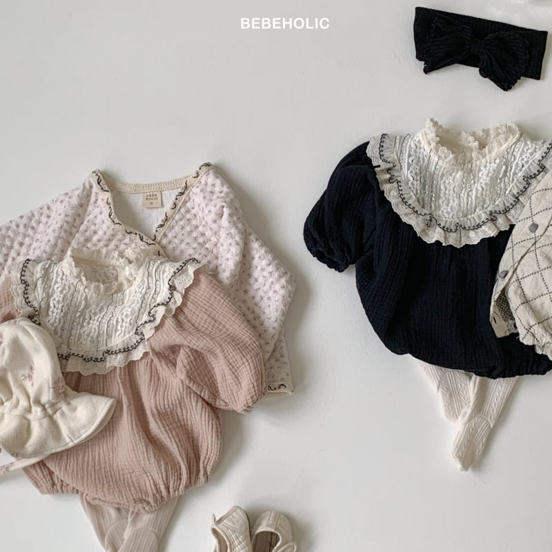 Bebe Holic - Korean Baby Fashion - #babygirlfashion - Melody Lace Suit - 2