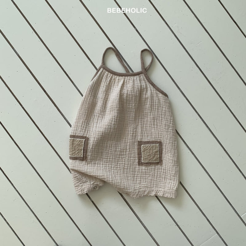 Bebe Holic - Korean Baby Fashion - #babylifestyle - Potato Sleeveless Suit - 10