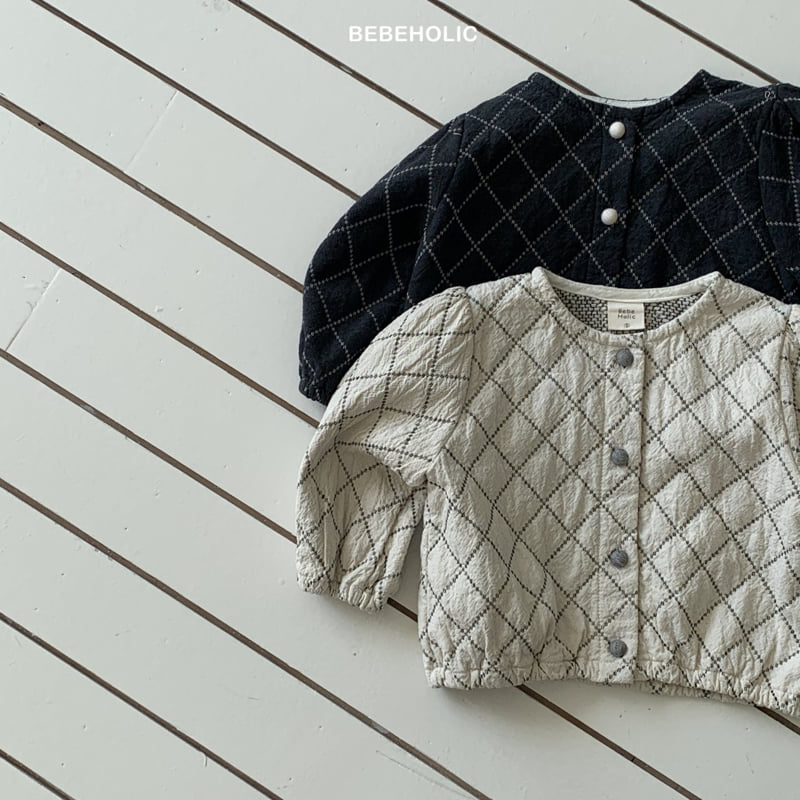 Bebe Holic - Korean Baby Fashion - #babylifestyle - Diamond Cardigan - 12