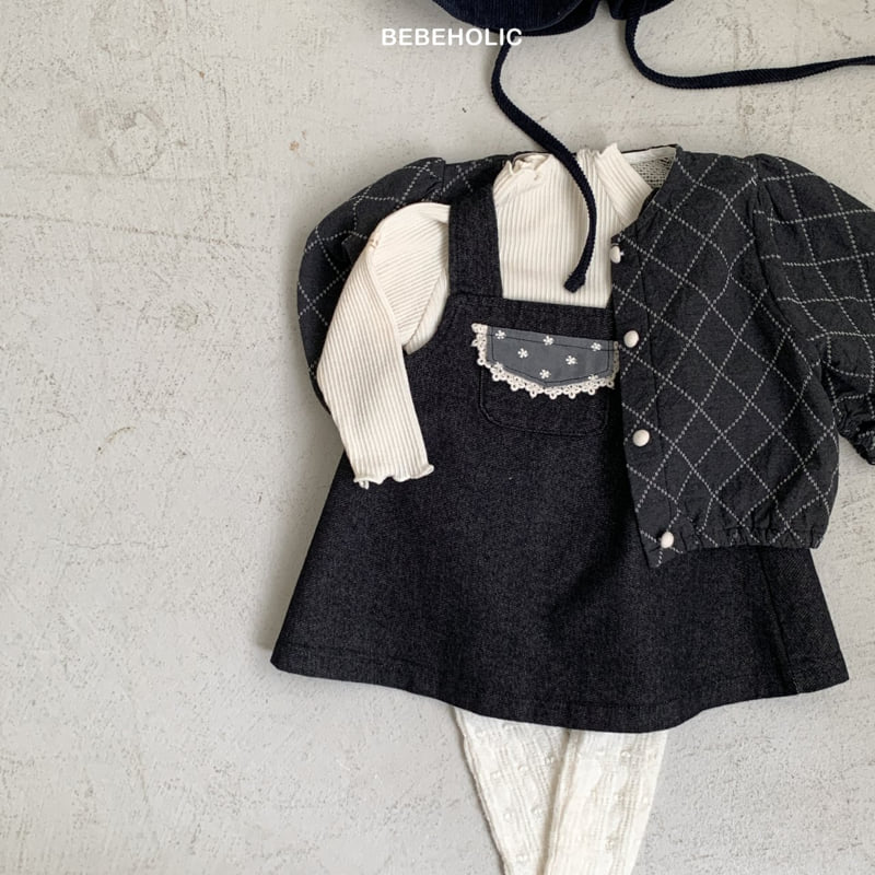 Bebe Holic - Korean Baby Fashion - #babylifestyle - Pauline Denim One-piece - 8