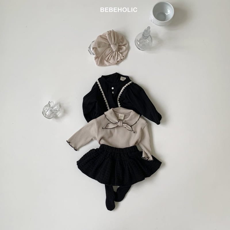 Bebe Holic - Korean Baby Fashion - #babylifestyle - Scarf Suit - 7