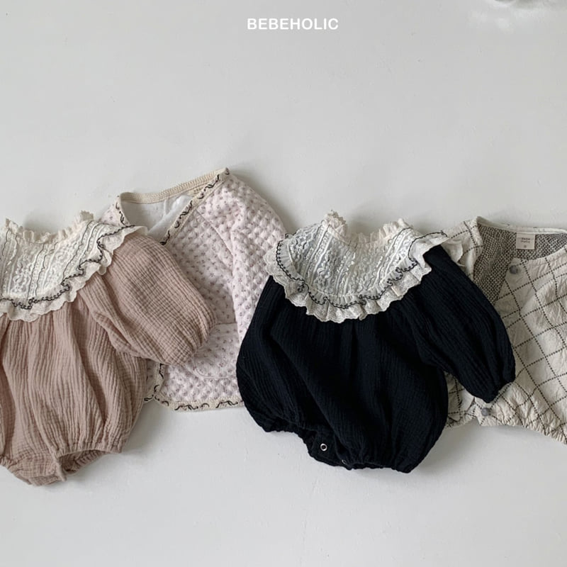 Bebe Holic - Korean Baby Fashion - #babylifestyle - Melody Lace Suit - 3