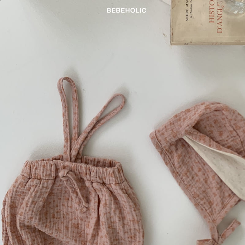 Bebe Holic - Korean Baby Fashion - #babylifestyle - Rabbit Bonnet Set - 12