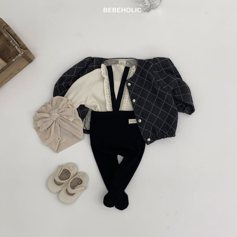 Bebe Holic - Korean Baby Fashion - #babylifestyle - Bella Lace Footed Leggings - 5