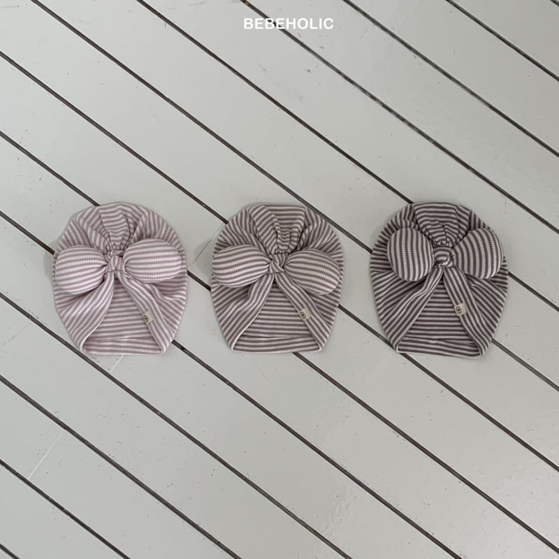 Bebe Holic - Korean Baby Fashion - #babylifestyle - Ppongppong Ribbon Turban - 4