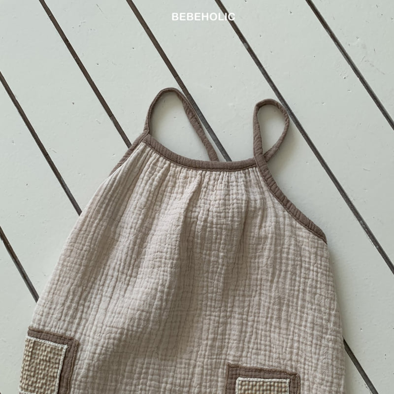 Bebe Holic - Korean Baby Fashion - #babyoninstagram - Potato Sleeveless Suit - 11