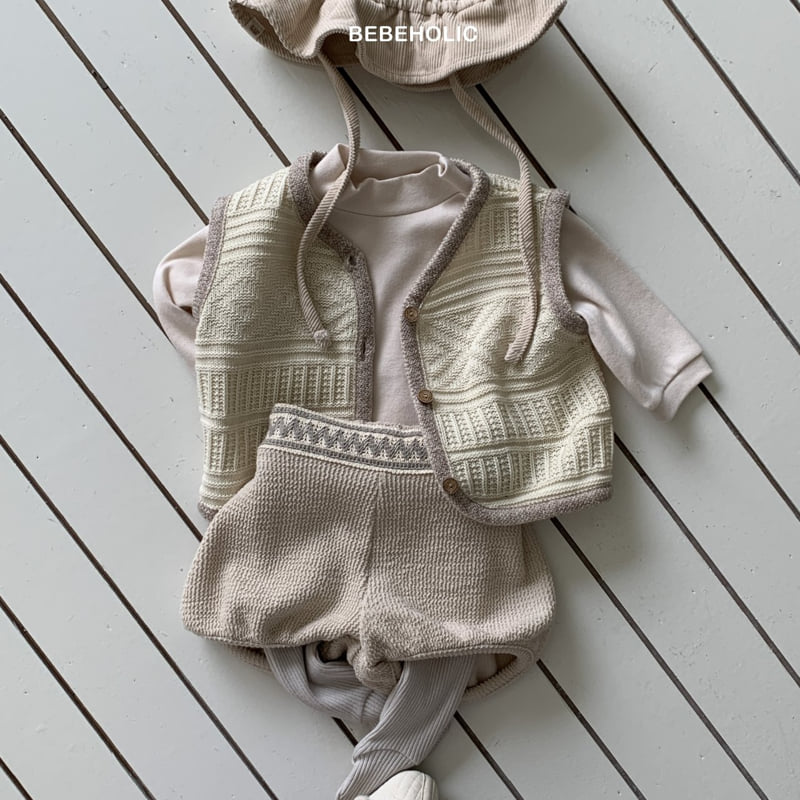 Bebe Holic - Korean Baby Fashion - #babyoninstagram - Zigzag Pants - 6
