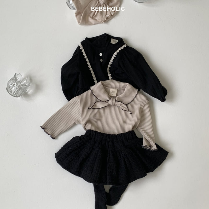 Bebe Holic - Korean Baby Fashion - #babyoninstagram - Scarf Suit - 8