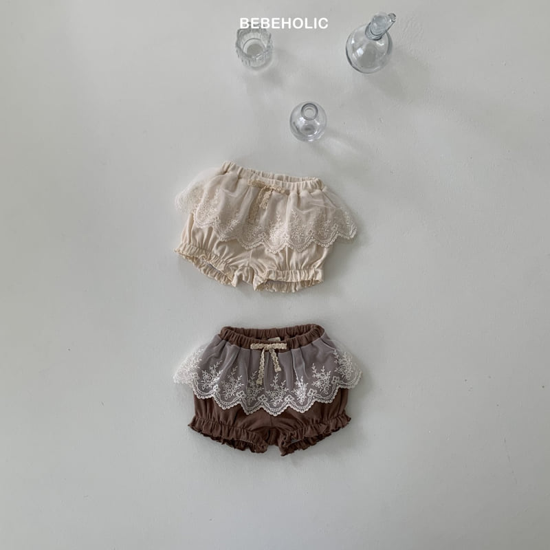 Bebe Holic - Korean Baby Fashion - #babyoninstagram - Cheese Lace Bloomer - 10