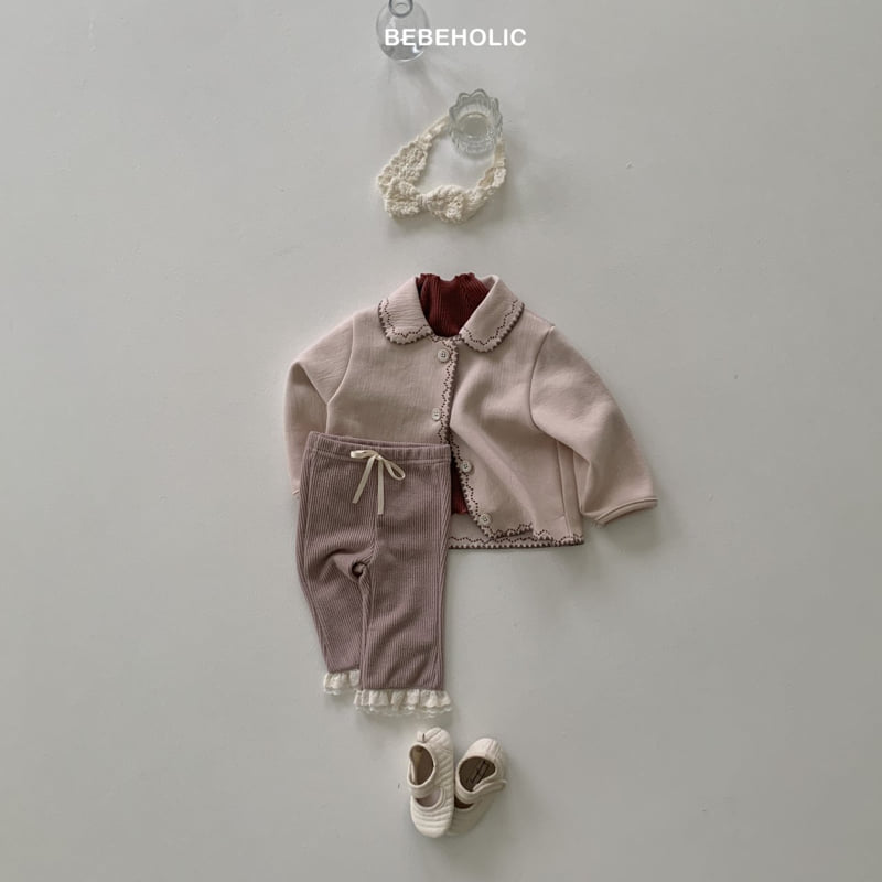 Bebe Holic - Korean Baby Fashion - #babyoninstagram - Double Lace Bootcut - 7