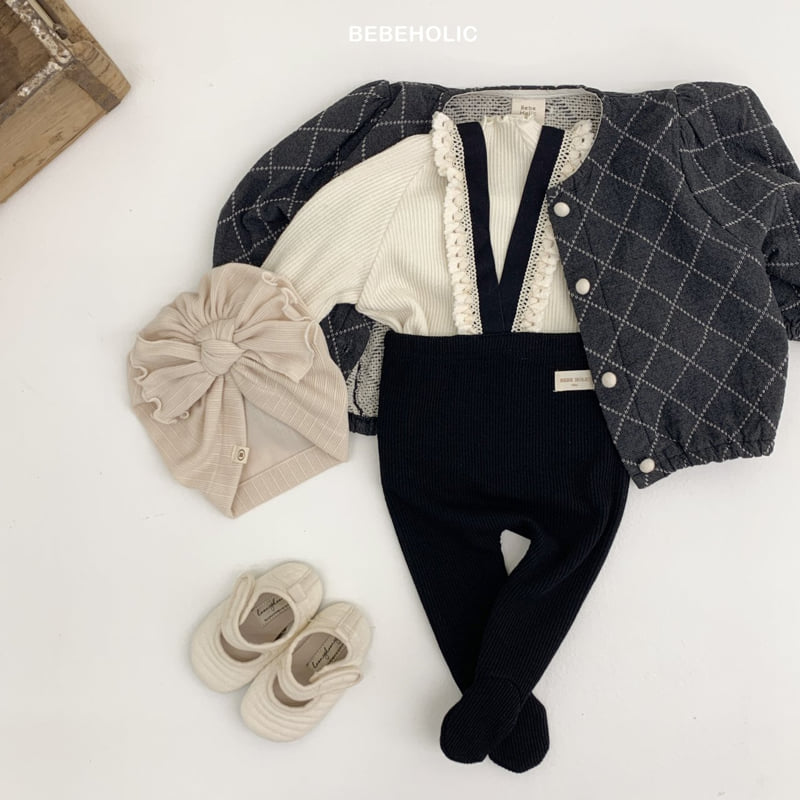 Bebe Holic - Korean Baby Fashion - #babyoninstagram - Bella Lace Footed Leggings - 6