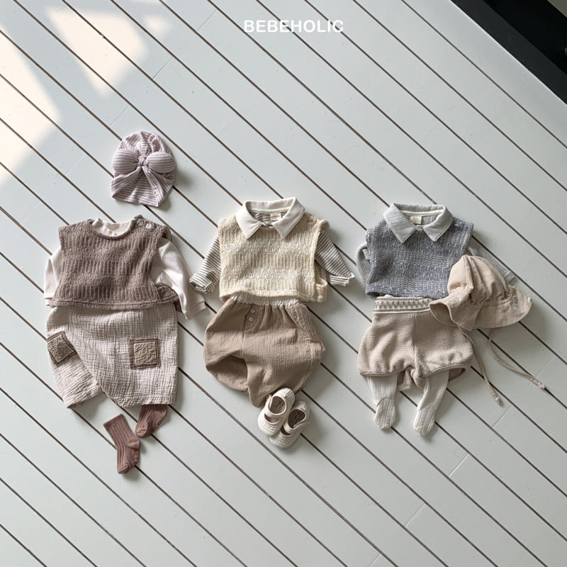 Bebe Holic - Korean Baby Fashion - #babyootd - Luca Knit Vest