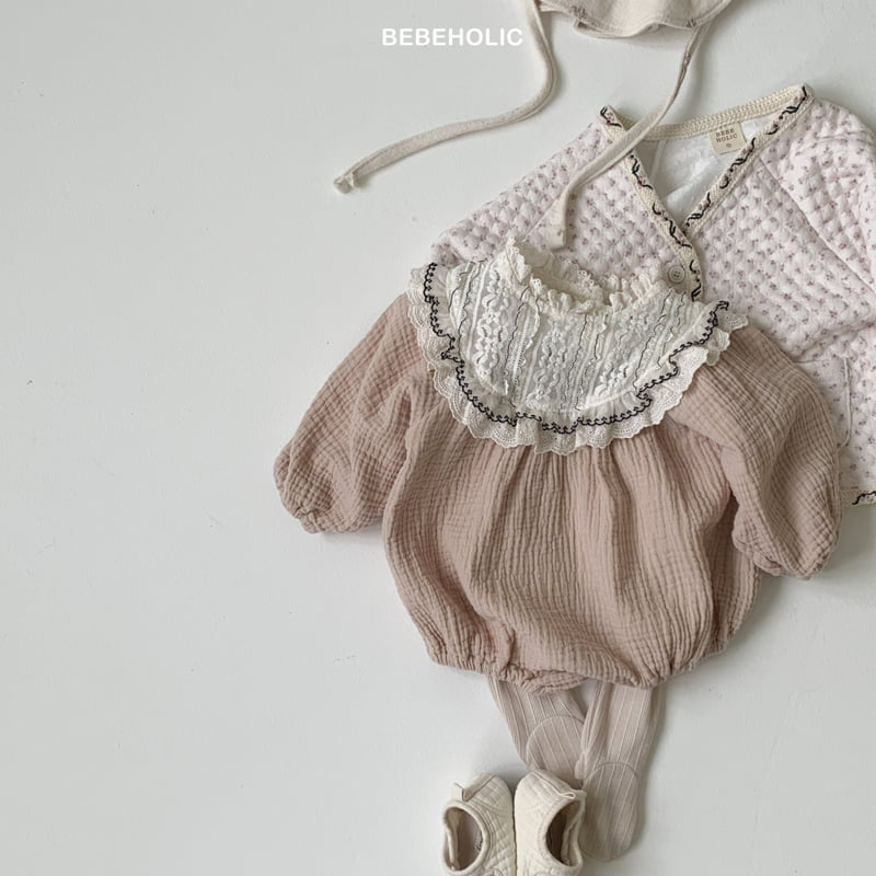 Bebe Holic - Korean Baby Fashion - #babyootd - Melody Lace Suit - 5