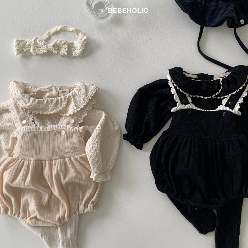 Bebe Holic - Korean Baby Fashion - #babyootd - Rumi Ribbed Suit - 2