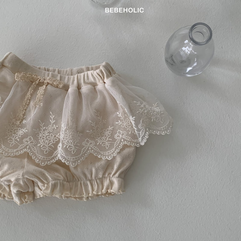 Bebe Holic - Korean Baby Fashion - #babyootd - Cheese Lace Bloomer - 11