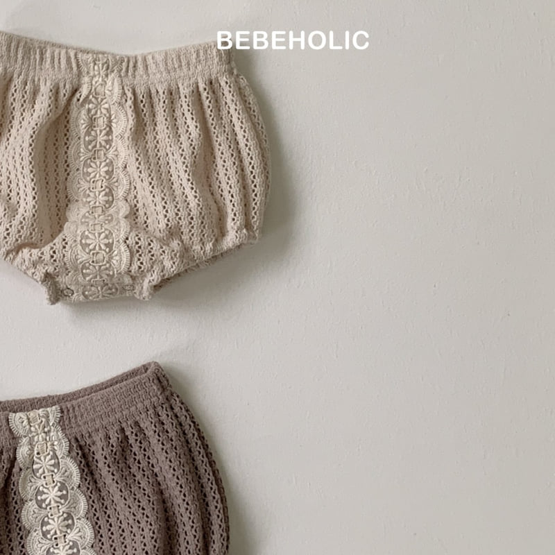 Bebe Holic - Korean Baby Fashion - #babyootd - Benjamin Lace Bloomer - 9