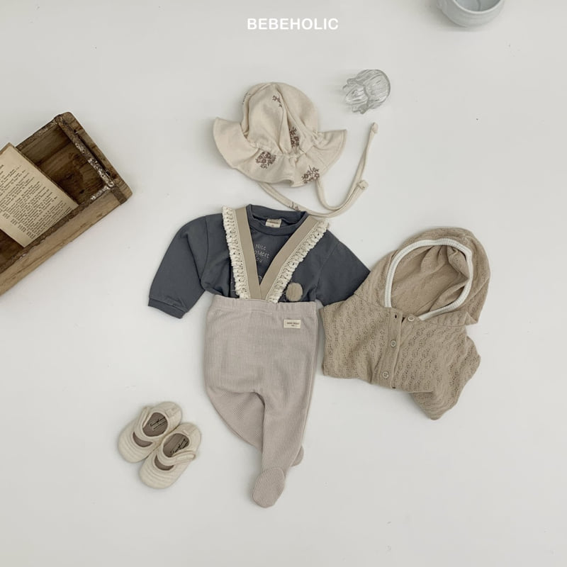 Bebe Holic - Korean Baby Fashion - #babyootd - Bella Lace Footed Leggings - 7