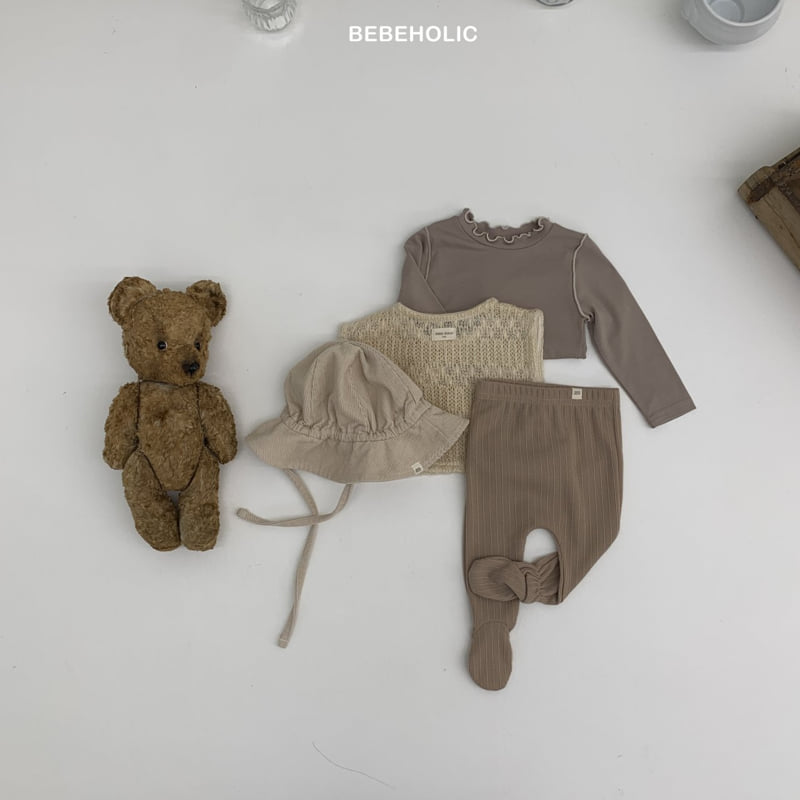 Bebe Holic - Korean Baby Fashion - #babyoninstagram - Olive Footed Leggings - 4
