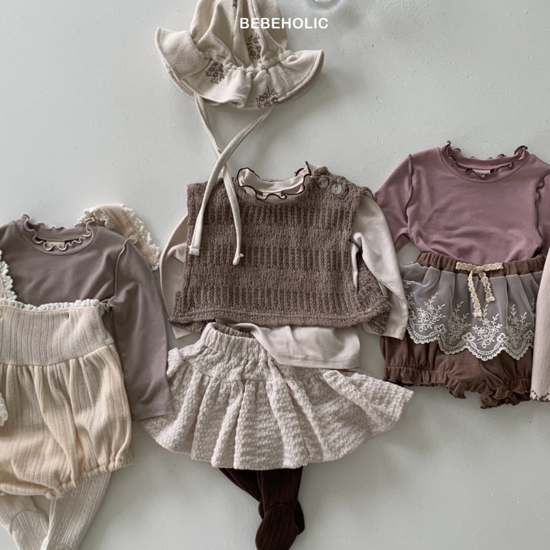 Bebe Holic - Korean Baby Fashion - #babyoutfit - Leaf Lala Tee - 2