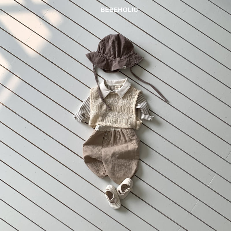 Bebe Holic - Korean Baby Fashion - #babyoutfit - Luca Knit Vest - 3